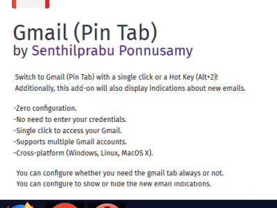 Gmail (Pin Tab)