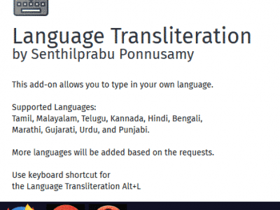 Language Transliteration