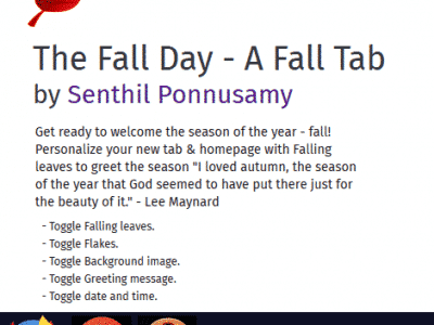 The Fall Day (A Fall Tab)