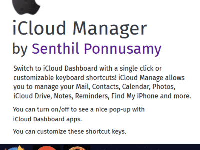 iCloud Manager