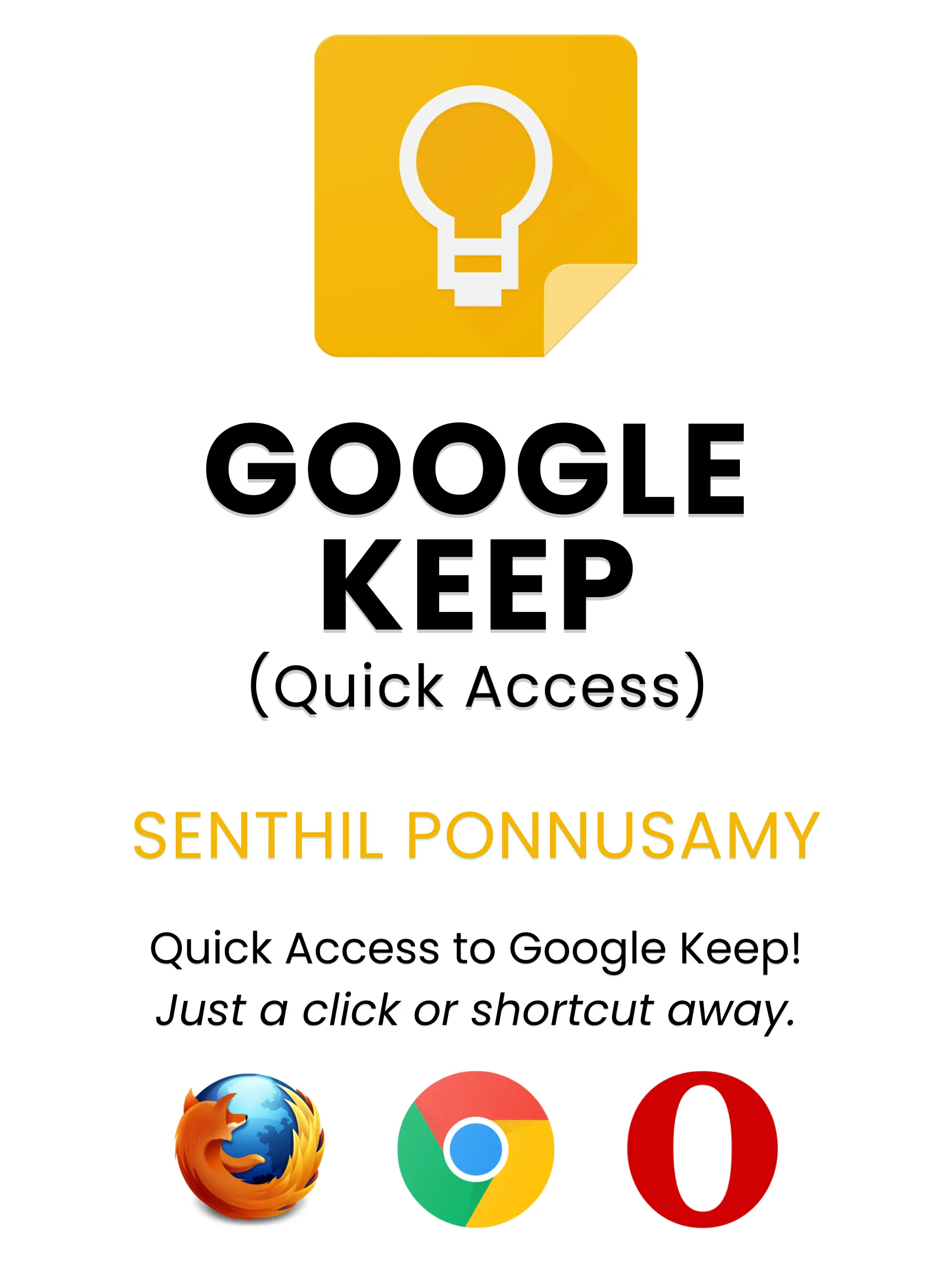Google Keep Poster
