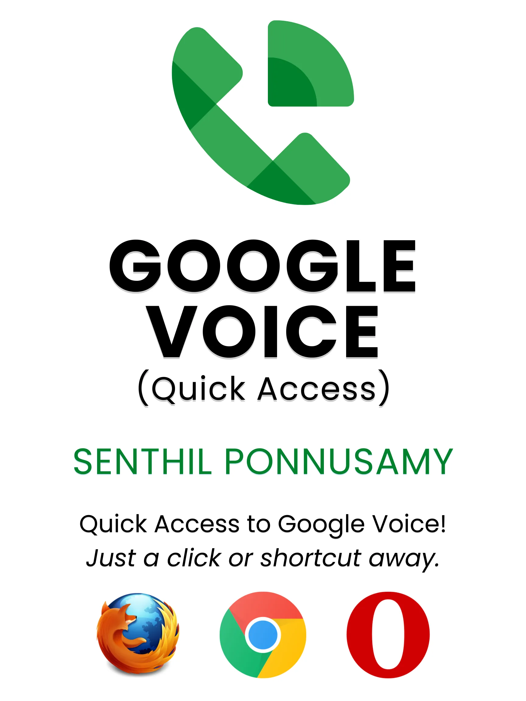 Google Voice Poster
