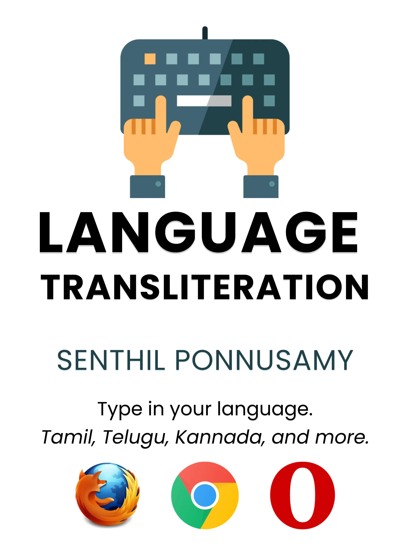 Language Transliteration Poster
