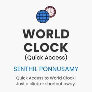 World Clock